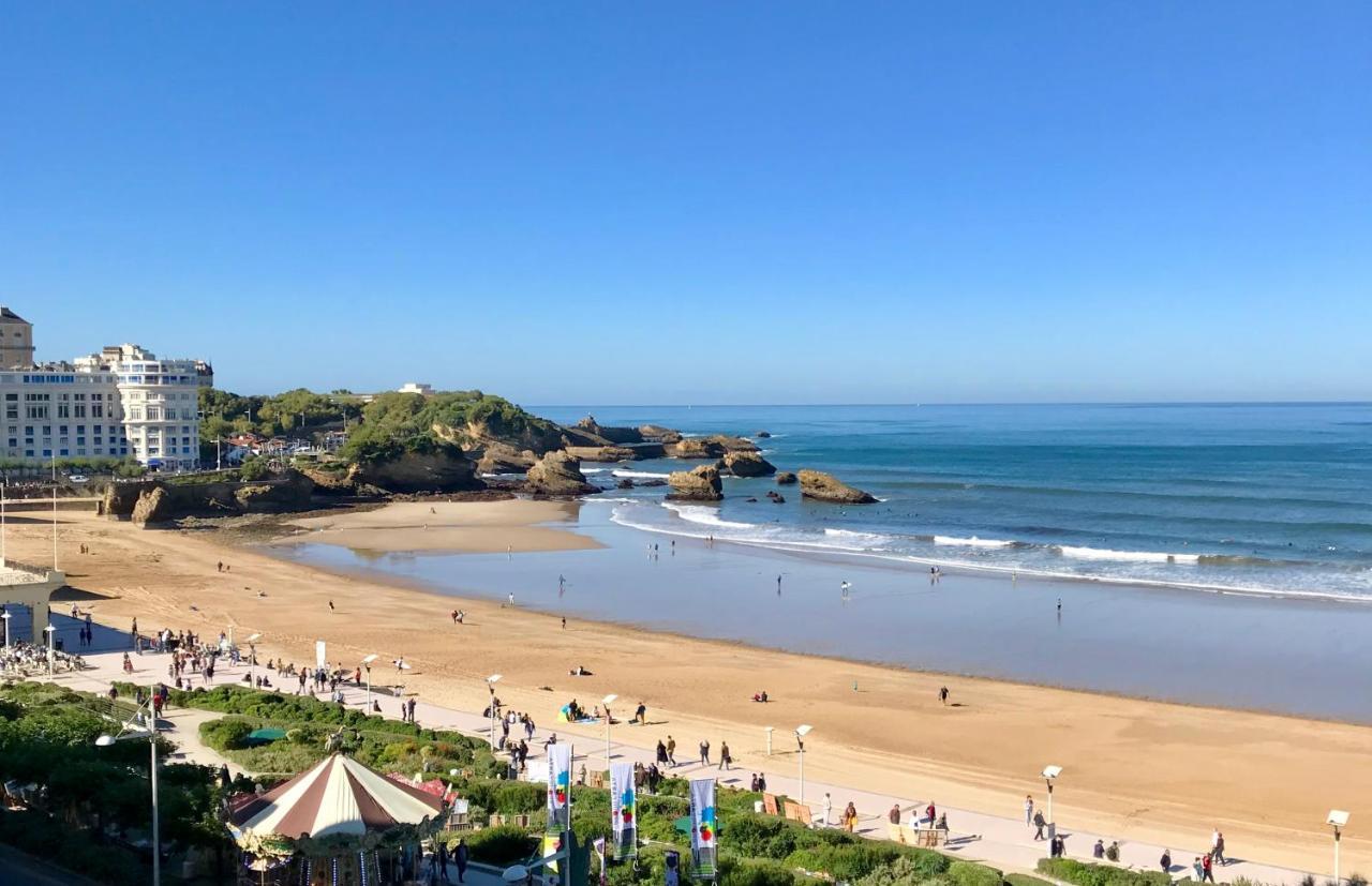 L'Ocean A Perte De Vue, La Grande Plage A Vos Pieds بياريتز المظهر الخارجي الصورة